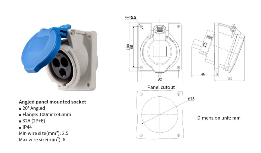 Industrial Connector typr