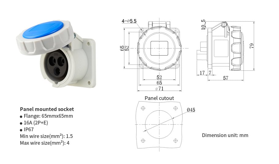 Industrial Connector typr