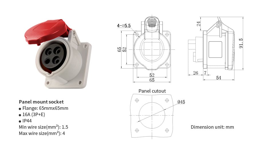 Industrial Connector typr