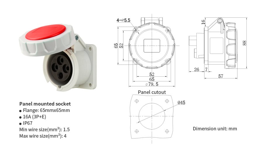 Industrial Connector typr