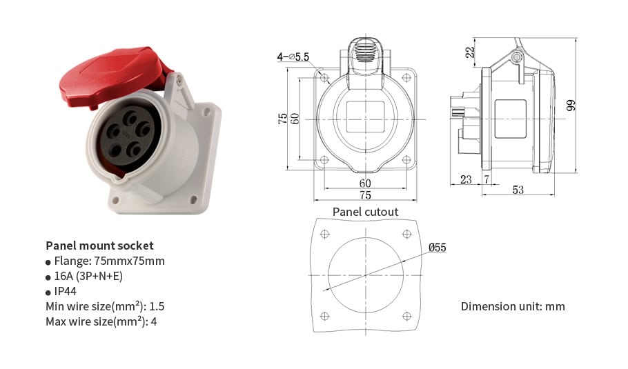 Industrial Connector typr