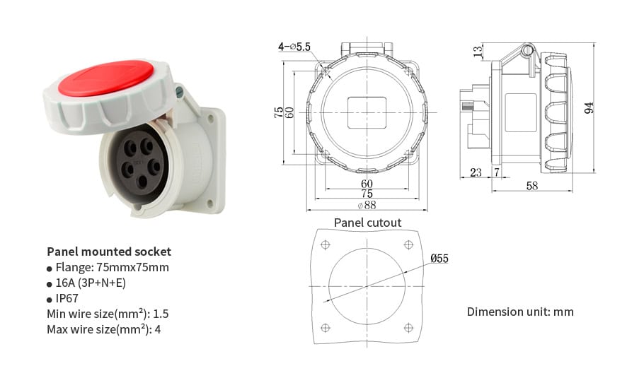 Industrial Connector typr