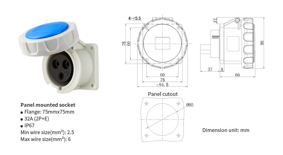 Industrial Connector typr