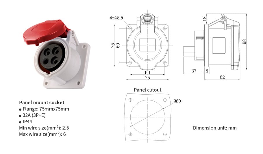 Industrial Connector typr