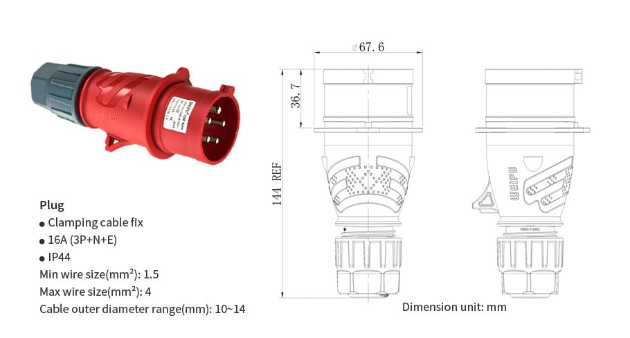 Industrial Connector typr