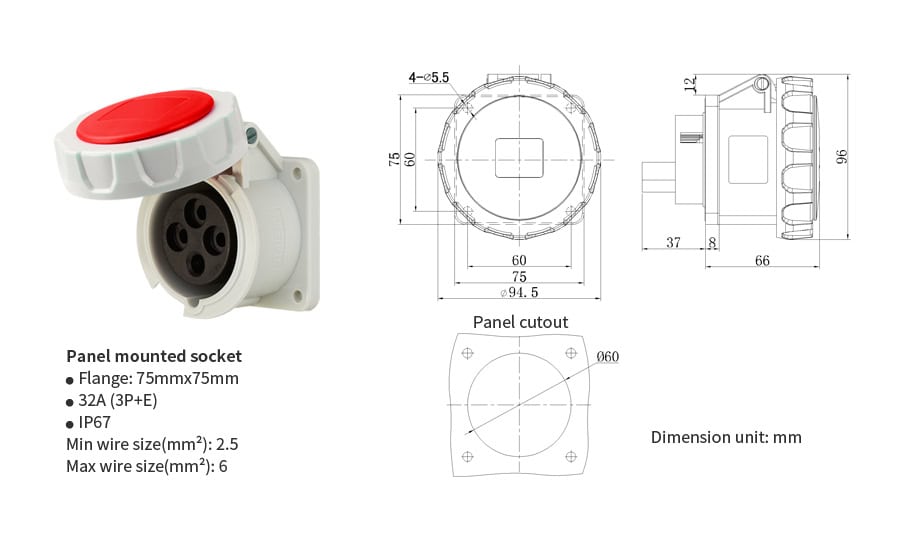 Industrial Connector typr